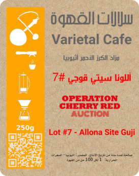 Allona Site Guji Lot #7 - Operation Cherry Red Auction