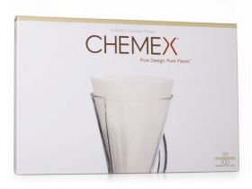 Chemex Coffee Filters - Unfolded 13 inch Filter Paper Half-Moon Circles