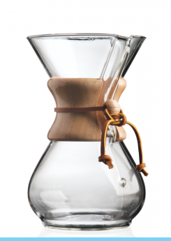 CHEMEX Six Cup Classic Series Glass Coffeemaker